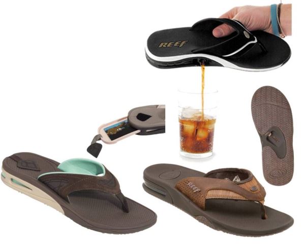 reef thongs bottle opener