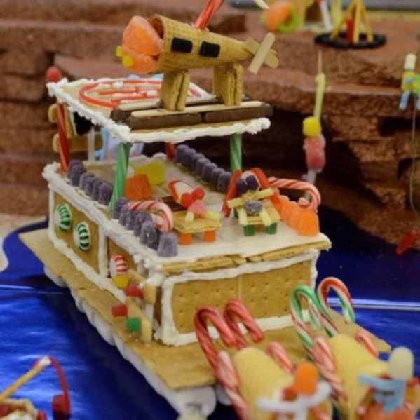 Gingerbread Houseboat Houseboat Magazine