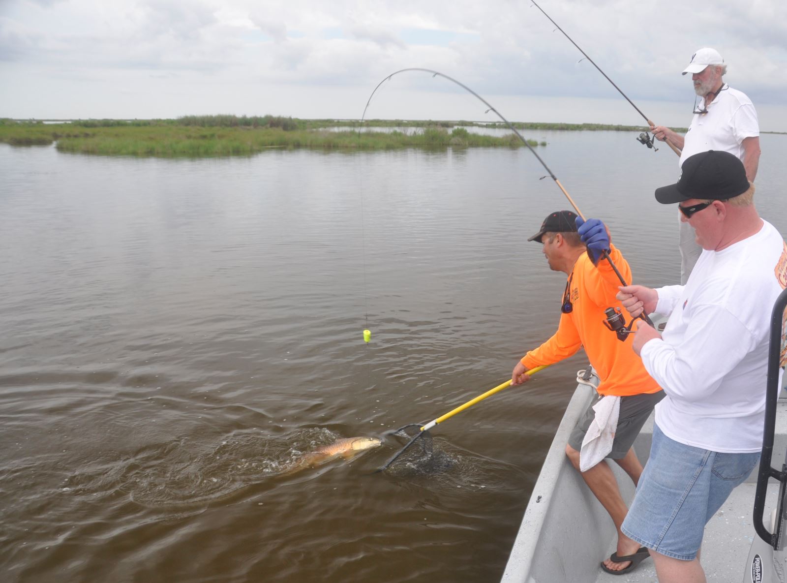 Fixing Fishing Rods Fixing Some Rods on the Field | Houseboat Magazine